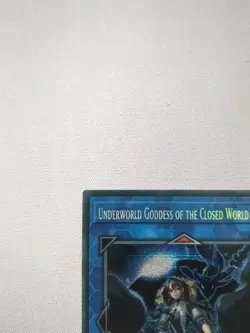 Underworld Goddess of the Closed World MP22-EN028 Prismatic Secret Rare LP - Image 2