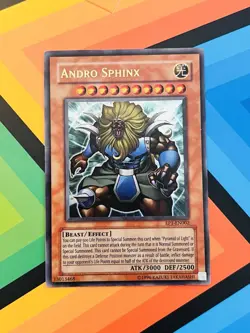 Yu-Gi-Oh! Andro Sphinx EP1-EN002 Unlimited Ultra Rare NM x1 - Image 1