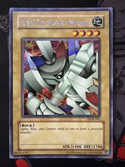 Alpha The Magnet Warrior DOR-001 Promo Prismatic Secret Rare LP - Image 2