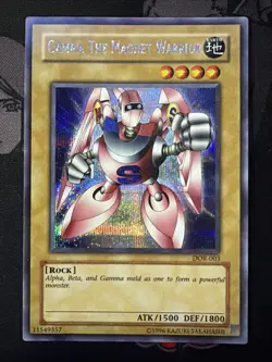 Gamma The Magnet Warrior DOR-003 Promo Prismatic Secret Rare VLP - Image 2