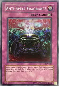 Anti-Spell Fragrance PCY-002 Promo Prismatic Secret Rare VLP - Image 1