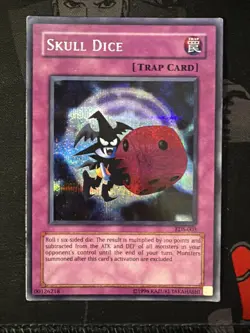Skull Dice EDS-003 Promo Prismatic Secret Rare MP - Image 2