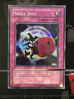 Skull Dice EDS-003 Promo Prismatic Secret Rare MP - Image 3