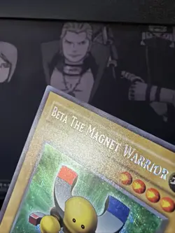 Beta The Magnet Warrior DOR-002 Promo Prismatic Secret Rare LP - Image 3