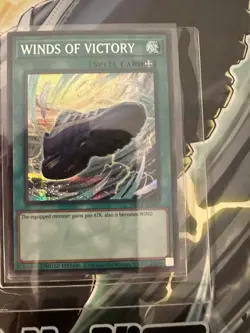 YU-GI-OH X Nike Promo Card Winds Of Victory Air Max Muscle 95 Spell Card - Image 1