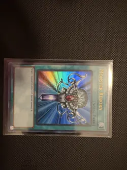 Yu-Gi-Oh TCG Monster Reborn Legend of Blue Eyes White Dragon LOB-EN118 Unlimited - Image 2