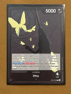 One Piece TCG IMU Tournament Ready 61 Card Deck OP13 Imu Deck Don!! Included - Image 3