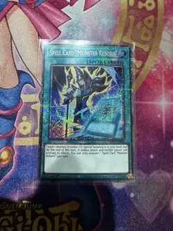 Spell Card "Monster Reborn" - MP25-EN006 - Starlight Rare YuGiOh - Image 1