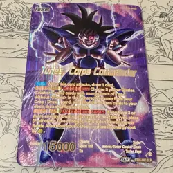Turles, Corps Commander BT24-080 SLR Beyond Generations Dragon Ball Super Card - Image 4