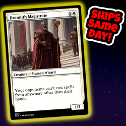 Drannith Magistrate - Custom Art Magic: The Gathering Playtest Card - Commander - Image 1
