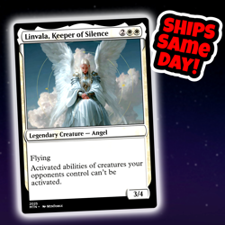 Linvala Keeper Of Silence - Custom Art Magic: The Gathering Playtest Card - Image 1