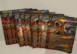 Pokemon Card Lot (12) Mega Camerupt ex RR 013/063 Japanese - Image 1