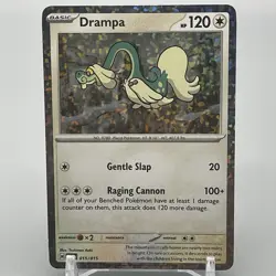 Drampa HOLO - NEW McDonald’s Happy Meal Pokemon Promo Card H M24 En 015/015 INV2 - Image 1