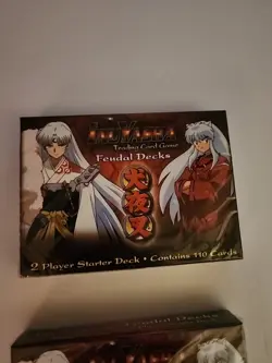 Rare Lot Of 3 InuYasha TCG Feudal 2 Player Starter Deck CCG Card Game NEW SEALED - Image 5