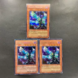 NM 3 card Barrel Dragon VB5-003 Secret Rare YuGiOh 810 - Image 1