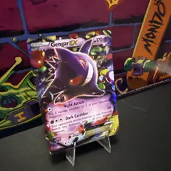 Pokemon Gengar EX TCG Phantom Forces Ultra Rare Holo Card 34/119 NM Condition - Image 2