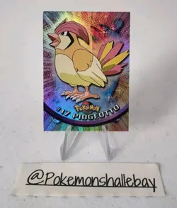 Pidgeotto #17 - Pokemon Topps Series 1 Card *NM* Holo - BLUE LABEL - Image 1