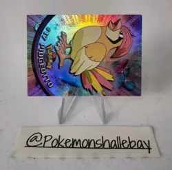 Pidgeotto #17 - Pokemon Topps Series 1 Card *NM* Holo - BLUE LABEL - Image 2