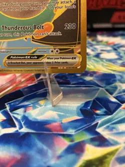 Pokemon TCG Ionos Bellibolt ex 188/159 Journey Together Gold Hyper Rare Card NM - Image 4