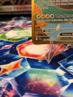 Pokemon TCG Ionos Bellibolt ex 188/159 Journey Together Gold Hyper Rare Card NM - Image 5