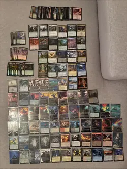 MTG Huge 200 Card Lot Foil Regular EOE Final Fantasy Rare Mythic Lands & More - Image 1