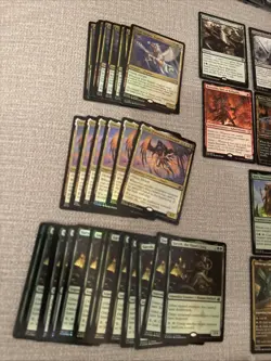 MTG Huge 200 Card Lot Foil Regular EOE Final Fantasy Rare Mythic Lands & More - Image 2