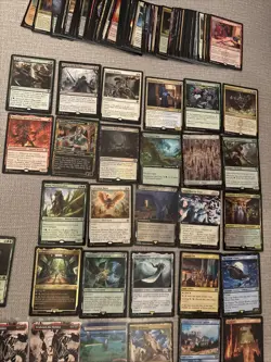 MTG Huge 200 Card Lot Foil Regular EOE Final Fantasy Rare Mythic Lands & More - Image 3