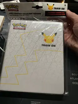 Pokemon 25th Anniversary First Partner Collector’s Jumbo Card Binder. New 820650809606 - Image 1