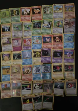 2016 POKEMON TCG XY EVOLUTIONS LOT (45 CARDS) - Image 1