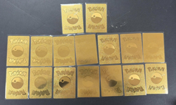 Pokemon UNOFFICIAL Gold Foil Fan Art Card Charizard Lot of 16 - Image 2