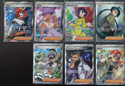 Lot 41x Pokemon Trainer & Supporter Cards Full Art Cards TCG - Image 3