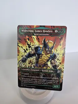 Wolverine Borderless Playtest Card Mtg Regular Finish Marvel Comics Universe - Image 2