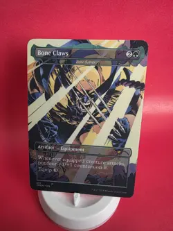 Mtg Bone Sabres Wolverine Claws Borderless Playtest Card Marvel Comics Matte NM - Image 2