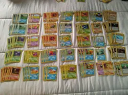 vintage WOTC Pokemon TCG Fossil cards lot of 168 cards Non holo mint-near mint - Image 1