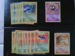 vintage WOTC Pokemon TCG Fossil cards lot of 168 cards Non holo mint-near mint - Image 4