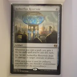 Aetherflux Reservoir Kaladesh Card Magic the Gathering, Regular 4 - Image 1