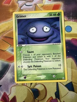 Grimer 56/109 EX Team Rocket Returns - Common Pokemon Card - NM - Image 1