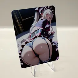 Custom Waifu Card- OVERL*- 2.5x3.5 | 1/1 Anime Fan Art - Image 2
