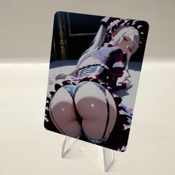 Custom Waifu Card- OVERL*- 2.5x3.5 | 1/1 Anime Fan Art - Image 3