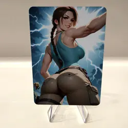 Custom Waifu Card- TOMB*- 2.5x3.5 | 1/1 Anime Fan Art - Image 1