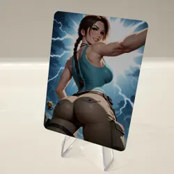 Custom Waifu Card- TOMB*- 2.5x3.5 | 1/1 Anime Fan Art - Image 3