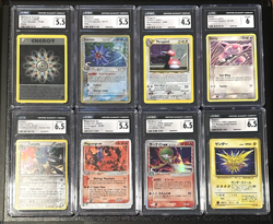 VINTAGE ⭐ 8 CGC GRADED POKEMON CARDS - DELTA SPECIES, DRAGON, TEAM ROCKET - Image 1