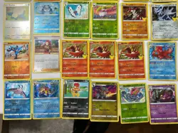 Lot of 114 TCG Pokemon Cards All Reverse Holo Rare Holo - Image 4