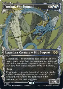 Yorion, Sky Nomad - Multiverse Legends MUL - Magic MTG NM - Image 1