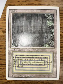 1x Bayou (Revised) MTG - Image 1