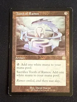 1x Tooth of Ramos (313) Mercadian Masques MP MTG Magic the Gathering x1 MKE - Image 1