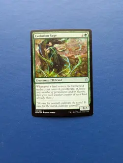 MTG Evolution Sage: War of the Spark #159 - EX-MT - Image 1