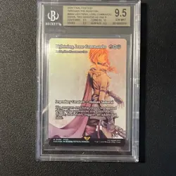 MTG LIGHTNING Lone Commander (SHOWCASE) Foil BGS 9.5 - Image 1