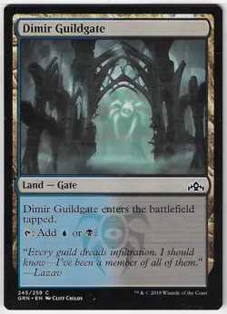 Dimir Guildgate - MTG Magic the Gathering - Near Mint !!! - Image 1