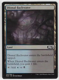Dismal Backwater - MTG Magic the Gathering - Near Mint !!! - Image 1
